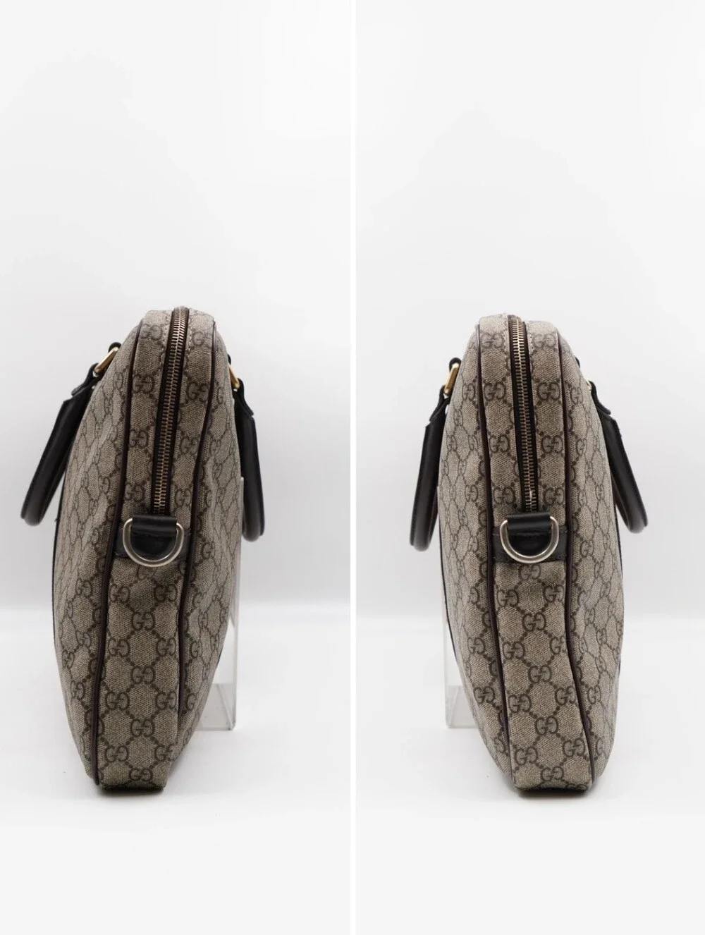 CK25 💕 GUCCI GG Plus Monogram Briefcase
